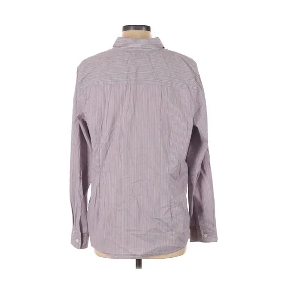 J. Jill Womens Stretch Button-Up Shirt XL Cotton & Nylon Blend - Picture 2 of 5